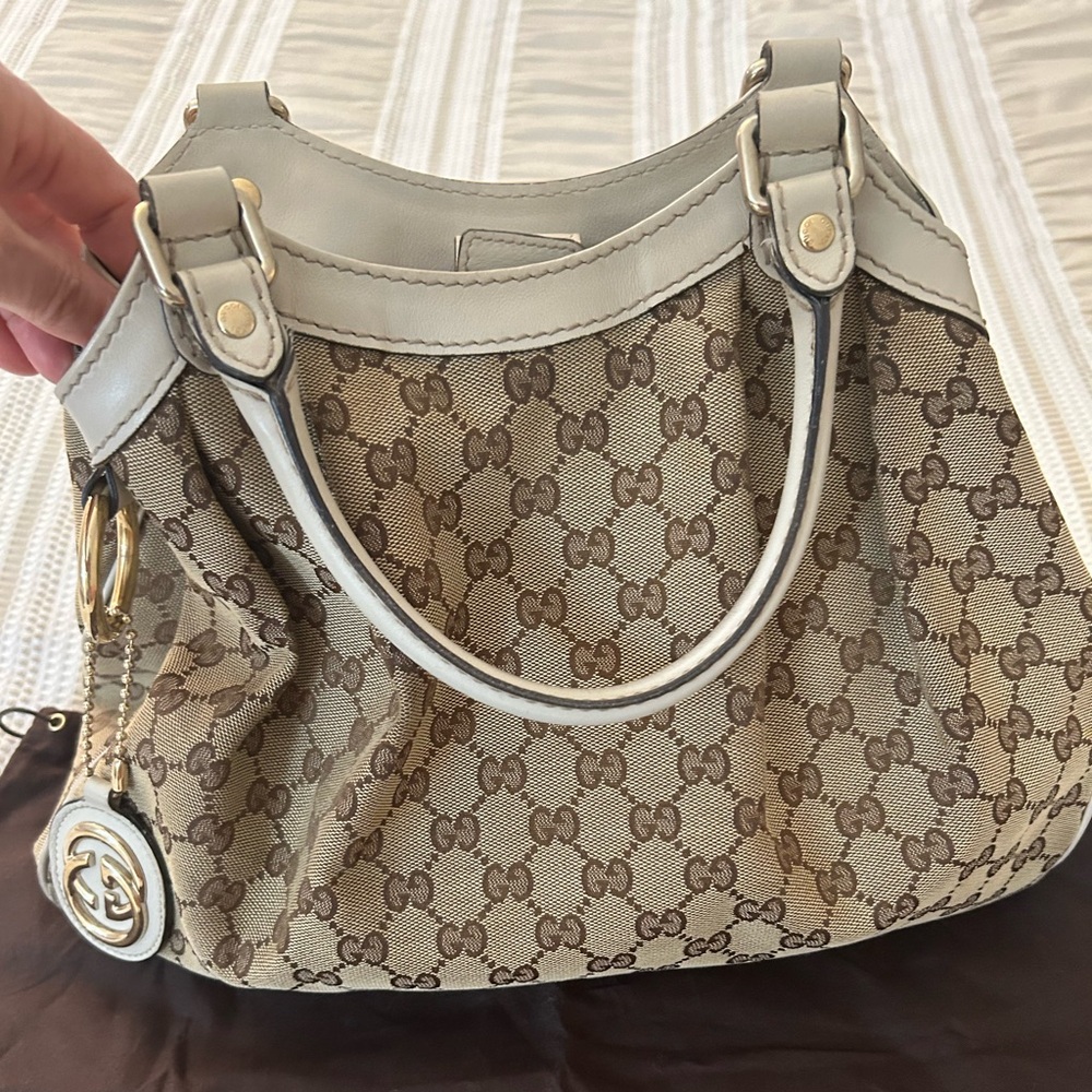 Gucci Beige and Cream Women's Bag
